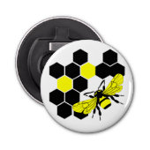 Queen Bee Button Flesopener (Voorkant)
