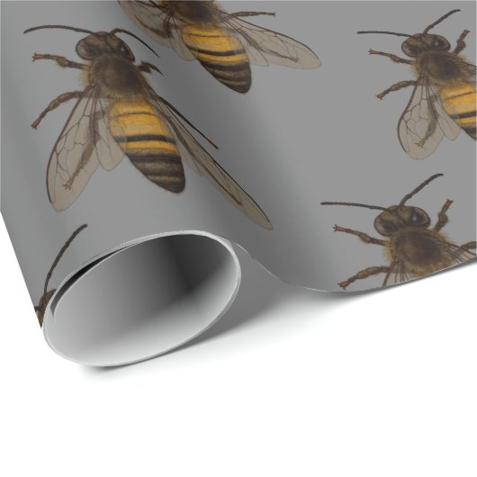 Queen Bee Cadeaupapier (Rol Hoek)