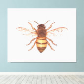 Queen Bee Canvas Afdruk (Insitu (Houten vloer))