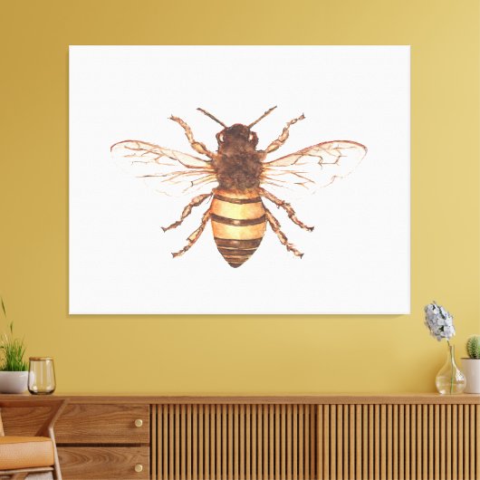 Queen Bee Canvas Afdruk (Insitu (Woonkamer))