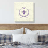 Queen Bee Canvas Afdruk (Insitu (Slaapkamer))