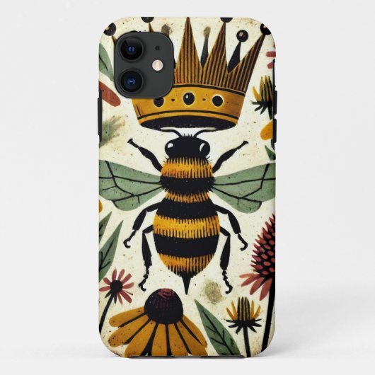 Queen Bee Case-Mate iPhone Case (Achterkant)