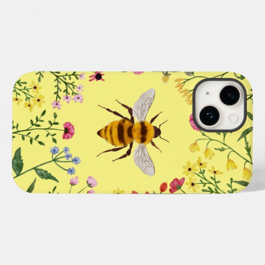 Queen Bee Case-Mate iPhone Case (Achterkant (horizontaal))