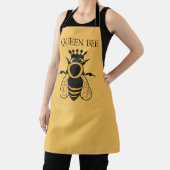 Queen Bee Chef Personalize Apron Schort (Insitu)