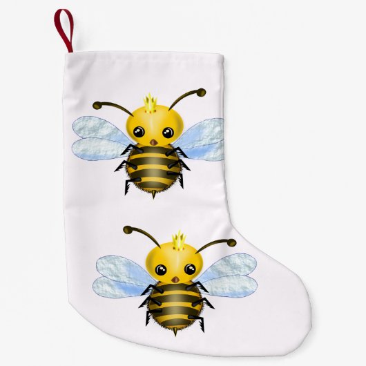 Queen Bee Christmas Kousen - Kleine Kerstsok (Voorkant)