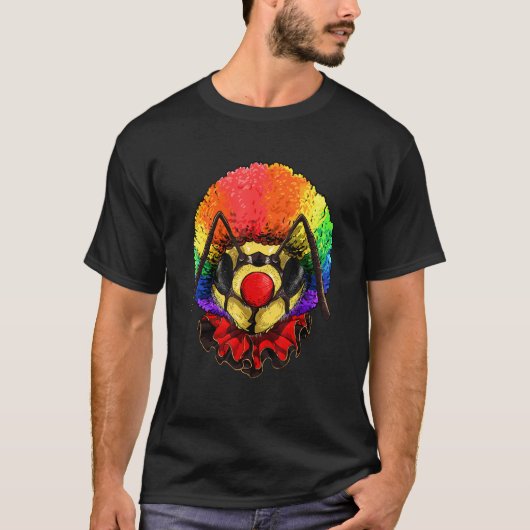 Queen Bee Clown Carnaval Circus Personeel Bijentee T-shirt (Voorkant)