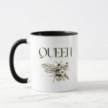 Queen Bee Coffee Mok