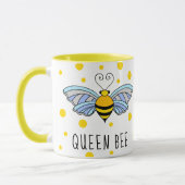Queen Bee Coffee Mok (Links)