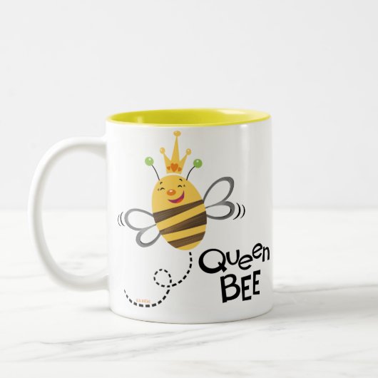 Queen BEE, Coffee Mok (Links)