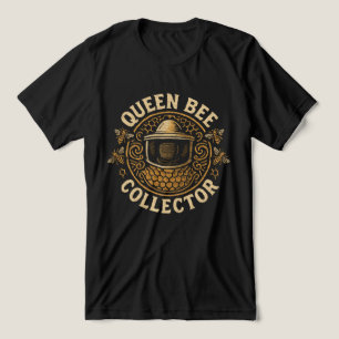 Queen Bee Collector - imker hobbyist Tri-Blend Shirt