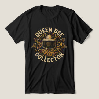 Queen Bee Collector - imker hobbyist Tri-Blend Shirt