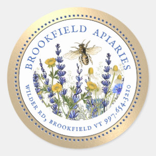 Queen Bee Cottage Garden Apiary Promotie Label