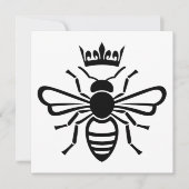 Queen Bee Crown Kaart (Voorkant)