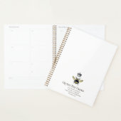 Queen Bee Crown White Planner (Display)