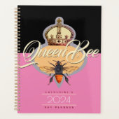 Queen Bee Dagelijkse Agenda Planner (Voorkant)