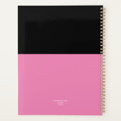 Queen Bee Dagelijkse Agenda Planner (Achterkant)