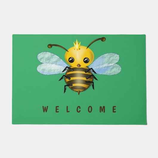 Queen Bee Doormat Deurmat (Voorkant)