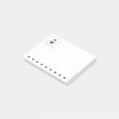 Queen Bee en Crown Zakelijk Promotie Post-it® Notes (Schuin)