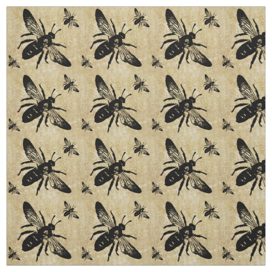 Queen Bee Fabric Stof (Swatch)