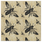 Queen Bee Fabric Stof (Close Up)