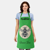 Queen Bee gepersonaliseerd Schort (Gedragen)