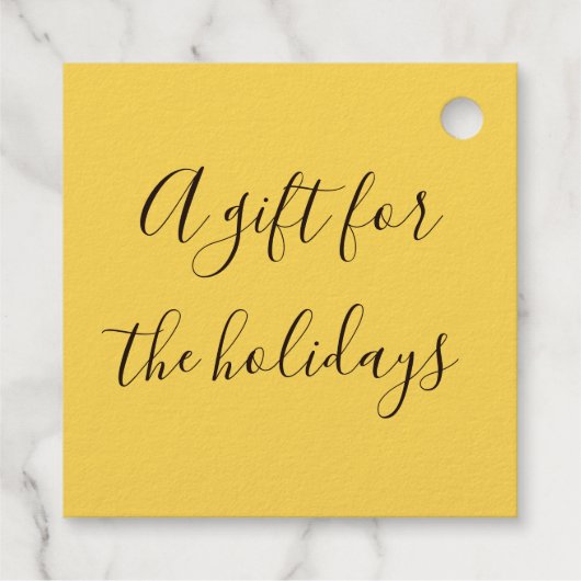 Queen Bee Gold Foil Apiary Zakelijke vakantie Bedankjes Labels (Achterkant)