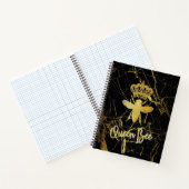 QUEEN BEE Graph Paper Spiral notebook Notitieboek (Binnen)