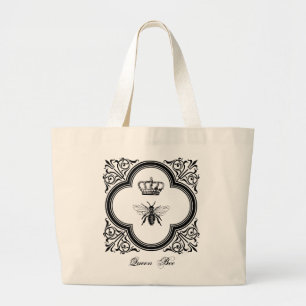Queen Bee Grote Tote Bag