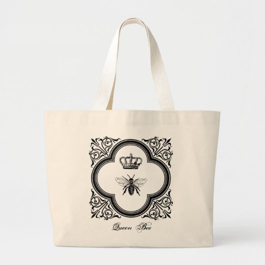 Queen Bee Grote Tote Bag (Voorkant)