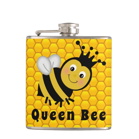 Queen Bee Heupfles (Voorkant)
