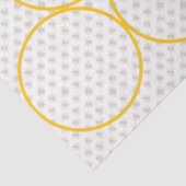 Queen Bee Honey Jar Lid Topper Tissuepapier (Detail)