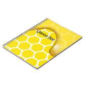 Queen Bee honingraathoning Notitieboek (Linkerzijde)