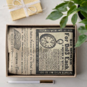  Queen Bee Horticulture Ads Ephemera Sepia Tissuepapier (Geschenk)