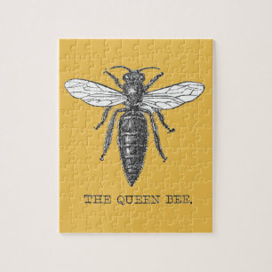 Queen Bee Illustration Bug Insect Legpuzzel