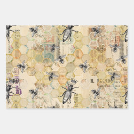 Queen Bee Inpakpapier Vel