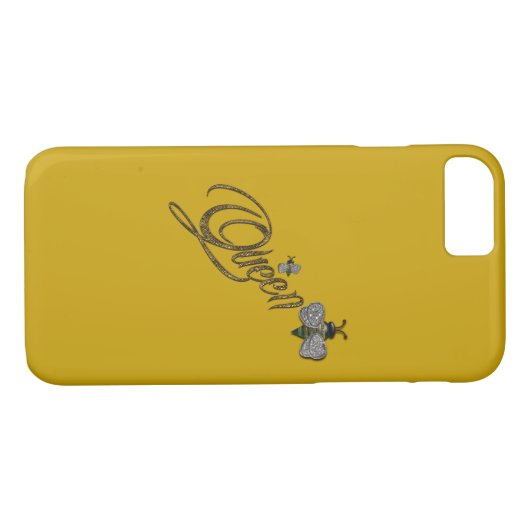 QUEEN BEE iPhone 7 Hoesje (Achterkant (Horizontaal))