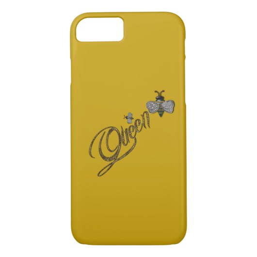 QUEEN BEE iPhone 7 Hoesje (Achterkant)