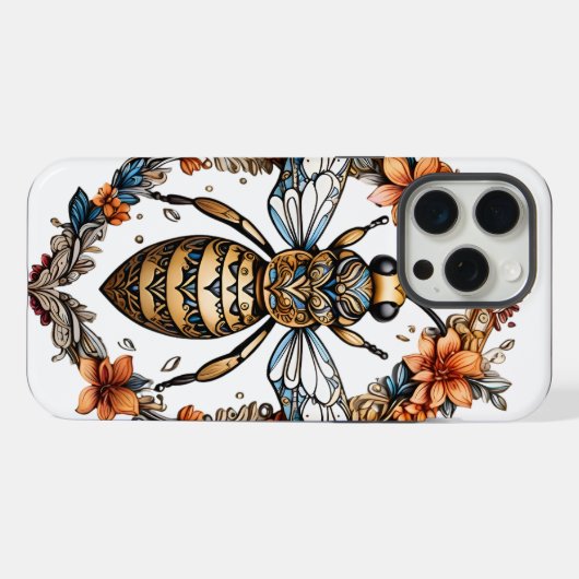 Queen Bee iPhone Hoesje (Achterkant horizontaal)