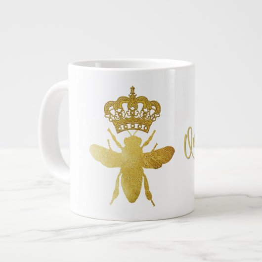 QUEEN BEE Jumbo Extra-large Coffee Mok (Links)
