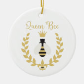 Queen Bee Keramisch Ornament (Voorkant)