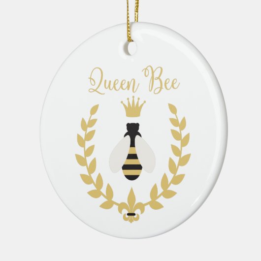 Queen Bee Keramisch Ornament (Links)