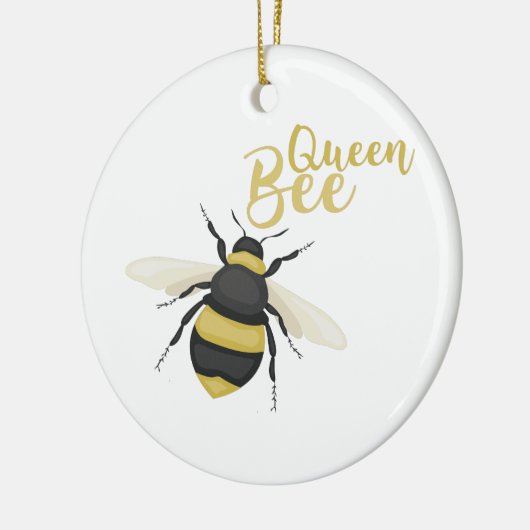 Queen Bee Keramisch Ornament (Links)
