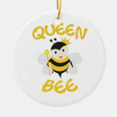 Queen Bee Keramisch Ornament (Voorkant)