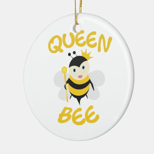 Queen Bee Keramisch Ornament (Links)