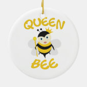 Queen Bee Keramisch Ornament (Achterkant)