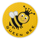 Queen Bee Keramische Knop (Voorkant)