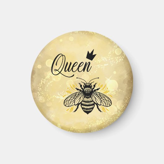 Queen Bee Koelkast / andere magneet (Voorkant)