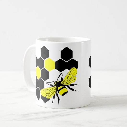 Queen Bee Koffiemok (Voorkant links)