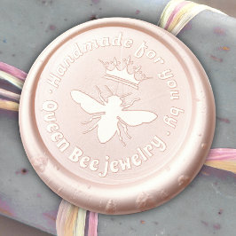 Queen Bee logo Waxzegel Sticker