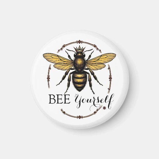 Queen Bee Magneet (Voorkant)